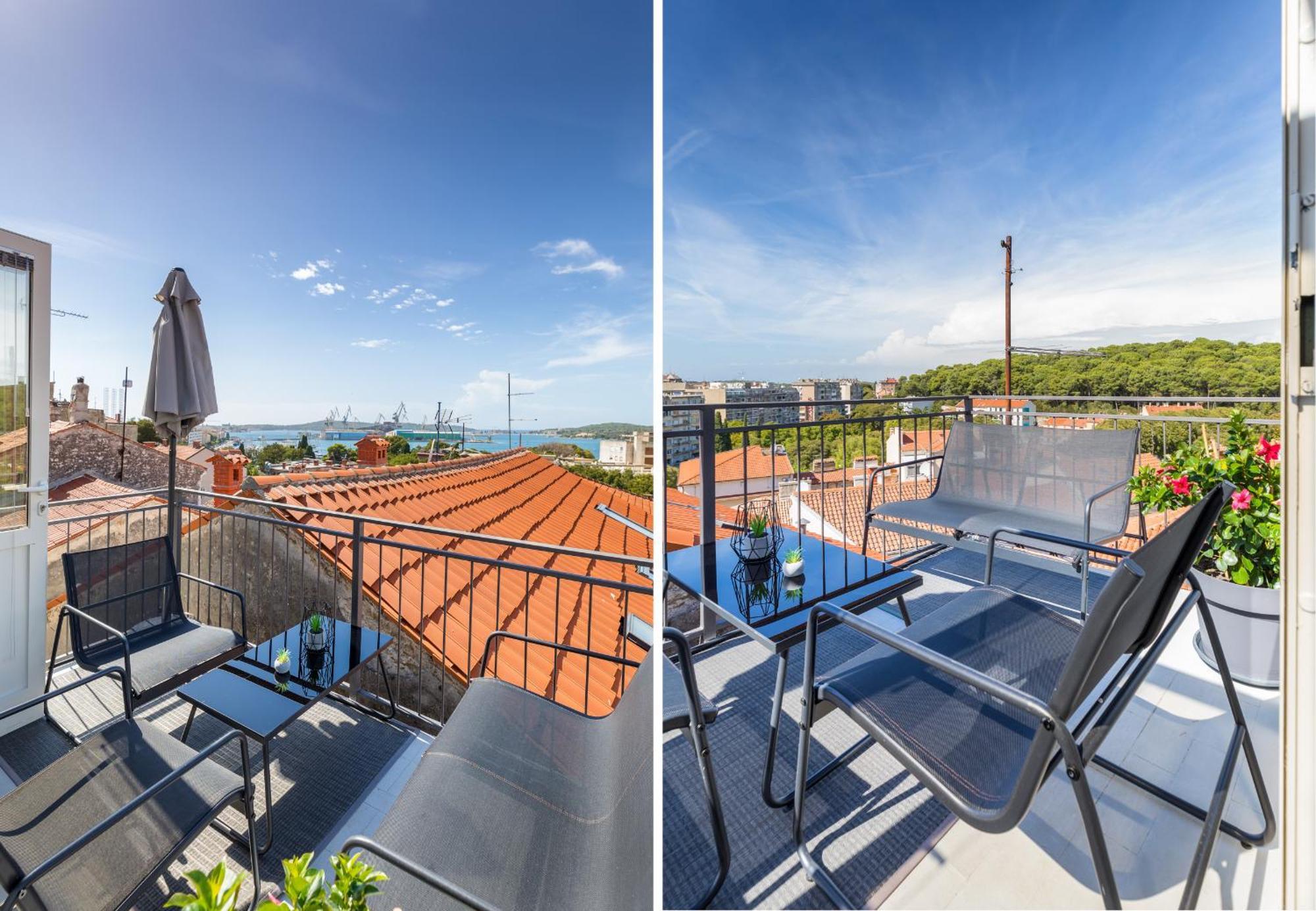 Pula Bay View Apartment Eksteriør billede